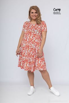 Immagine di CURVY GIRL FLARED STRETCH DRESS